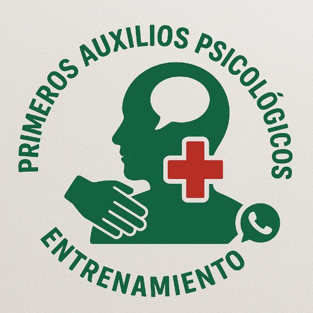 Asistente virtual PAP Test para entrenar psicólogos en primeros auxilios psicológicos con evaluaciones y reportes